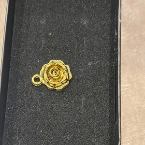 Gold Rose Pendant